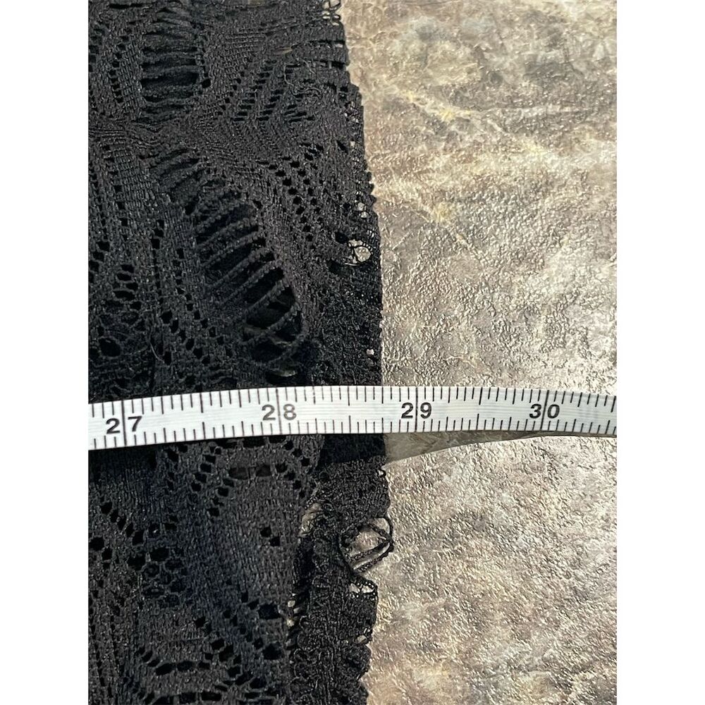 Annabella Women's Off The Shoulder Lace Dress Black Size S Knee Length sku13 - Picture 6 of 11